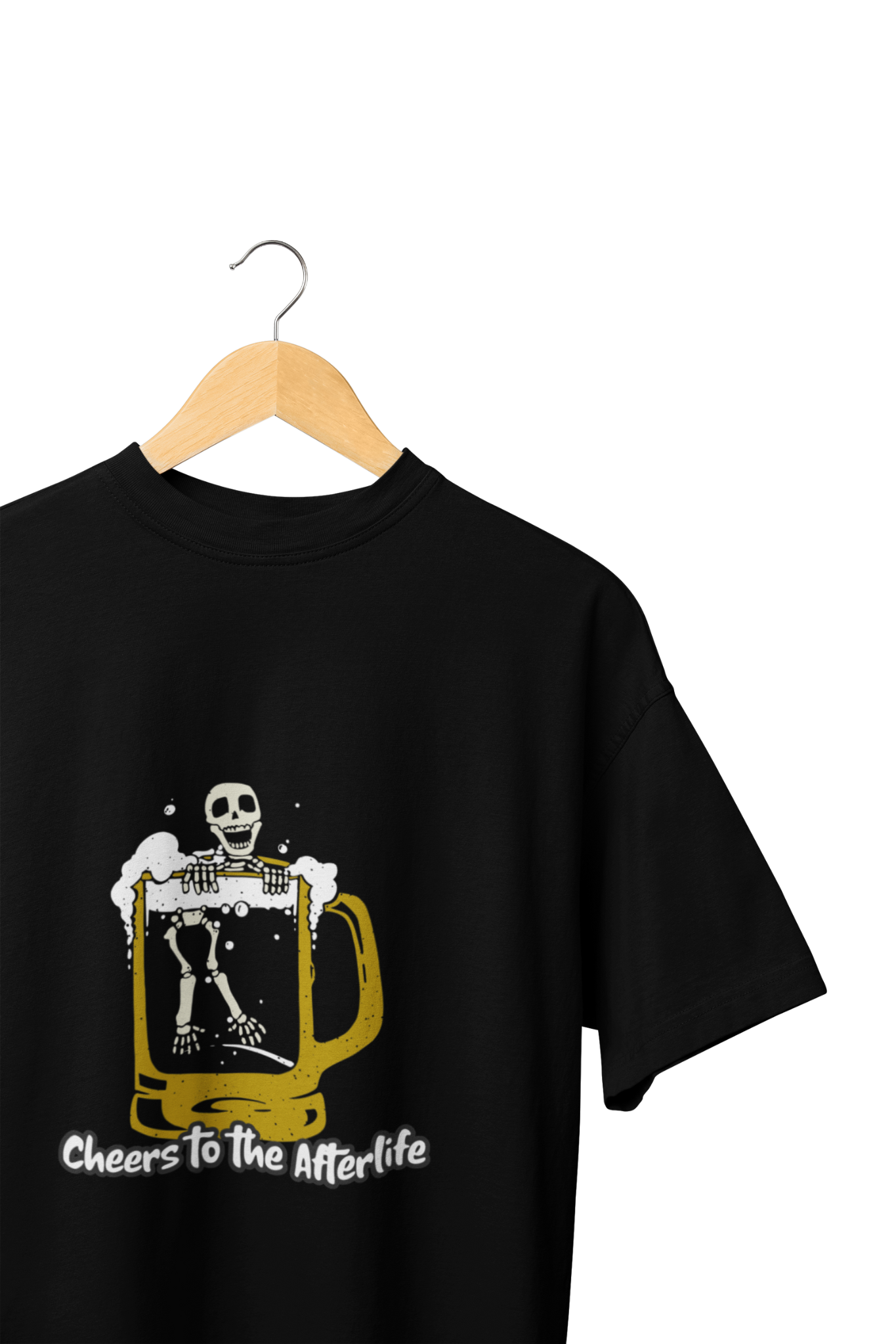 CAMISETA CHEERS TO THE AFTERLIFE