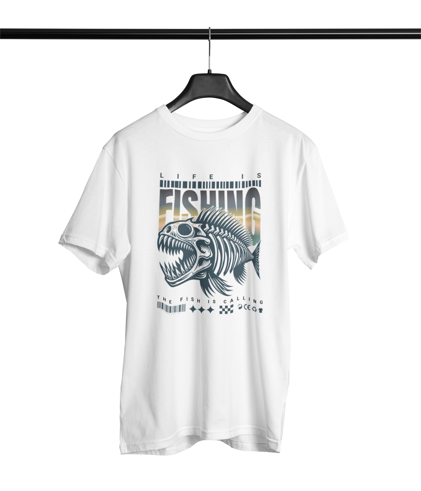 CAMISETA LIFE IS FISHING