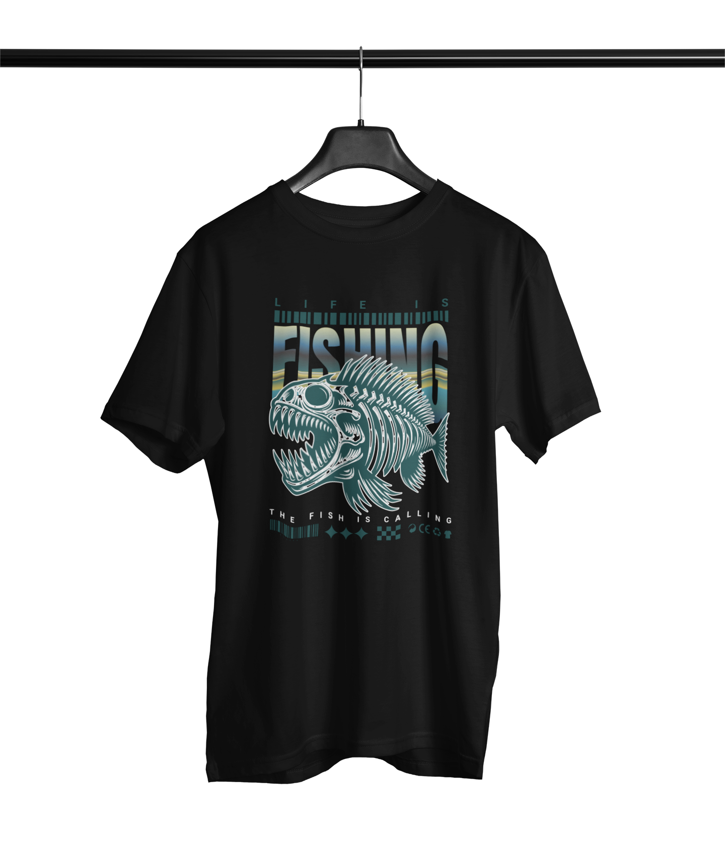 CAMISETA LIFE IS FISHING